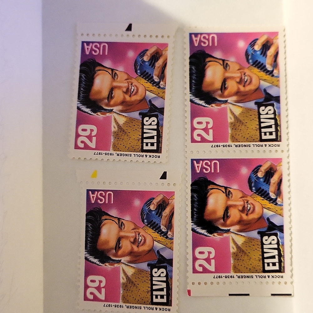 Elvis Presley 29c stamps (4)